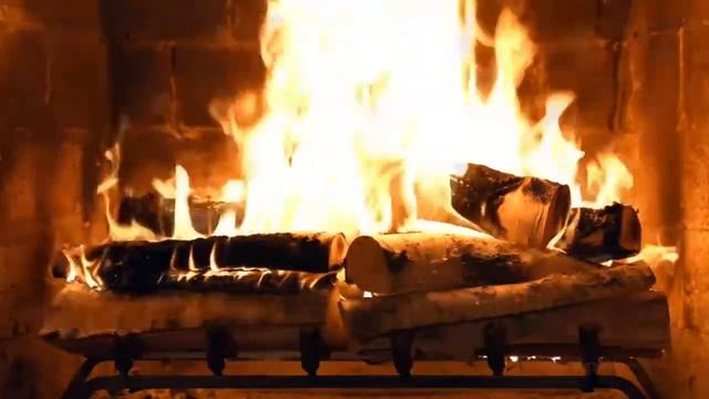 Relax sound of flame 🔥 (20 min) - #Звук камина