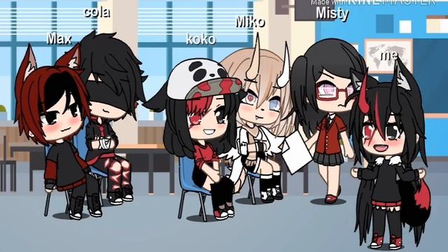 Миа Бойка-Ананас Адидас песня.¿gacha life¿.
