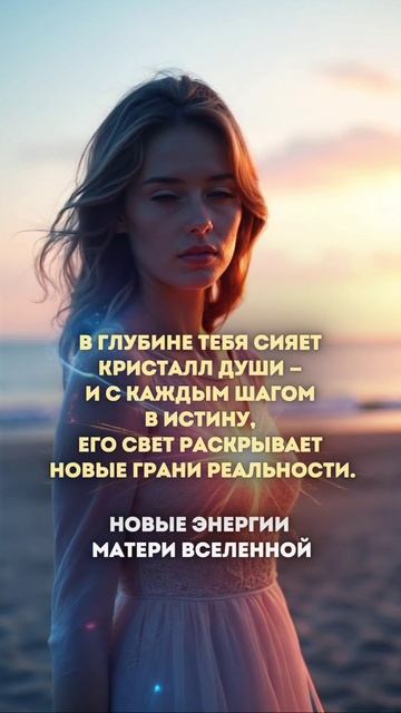 Кристалл Души #новыеэнергии #раскрытиесердца #саморазвитие