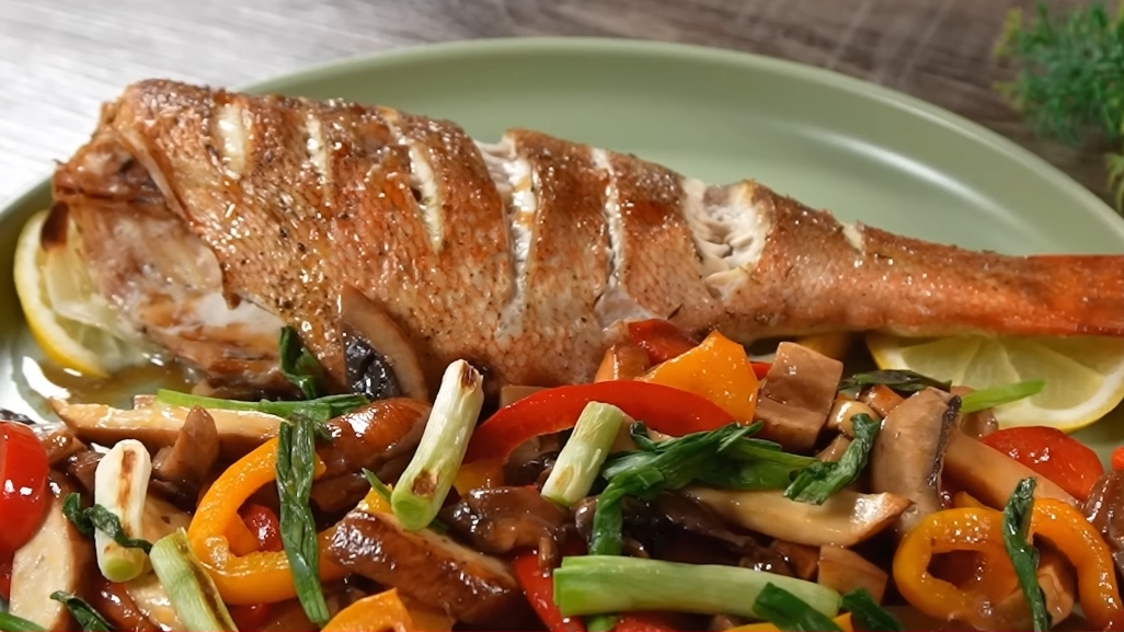 Рецепт Морского окуня Намбан-дзукэ от шеф-повара из Японии! 🐟 Очень вкусно!!!