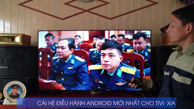 Lắp tivi xiaomi A Pro 55 inches, tại xã Vĩnh An, huyện Vĩnh Bảo