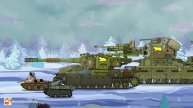 HomeAnimations – Мультики про танки Танковый рейд через порталы: В поисках Сухопутного Крейсера !