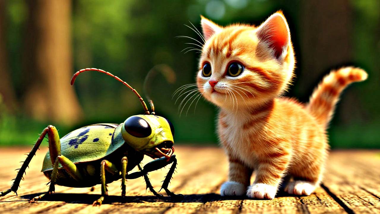 Котёнок и Жучок |сказки для детей | сказки на ночь| аудиосказки |