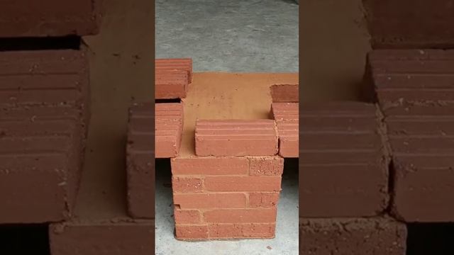 дизайн простой печи из красного кирпича