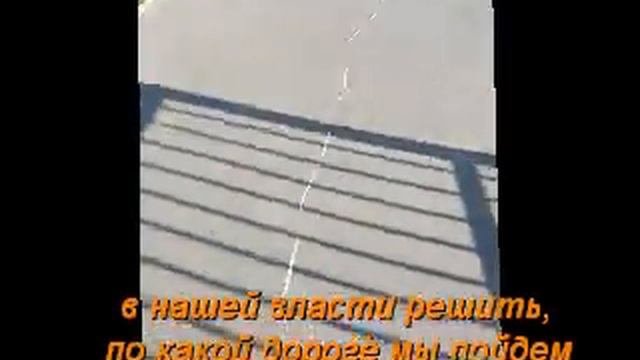 найдя свою дорогу, не изменяй ей!