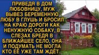 Истории из жизни. Муж бросил Любу, как собаку на обочине. Аудио рассказы Жизненные истории
