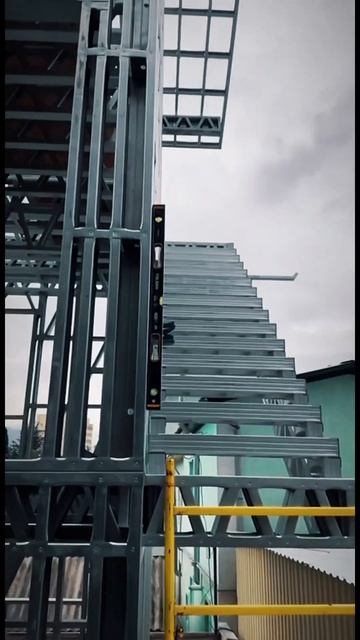 Каркас ЛСТК 3.0 для дома 3 этажа в Алуште - строительство
