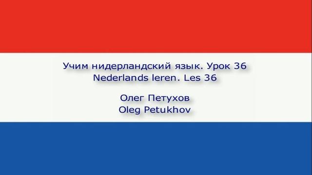 Учим нидерландский язык. Урок 36. Общественный транспо?