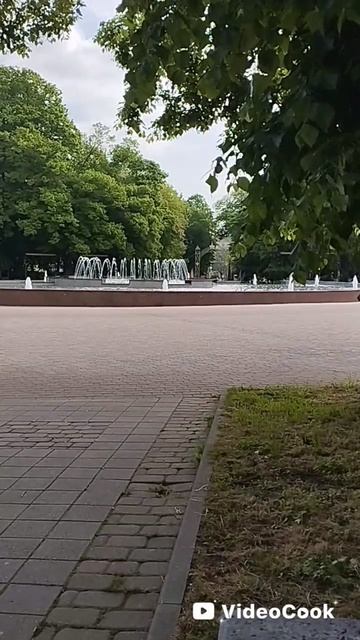 В парке на прогулке