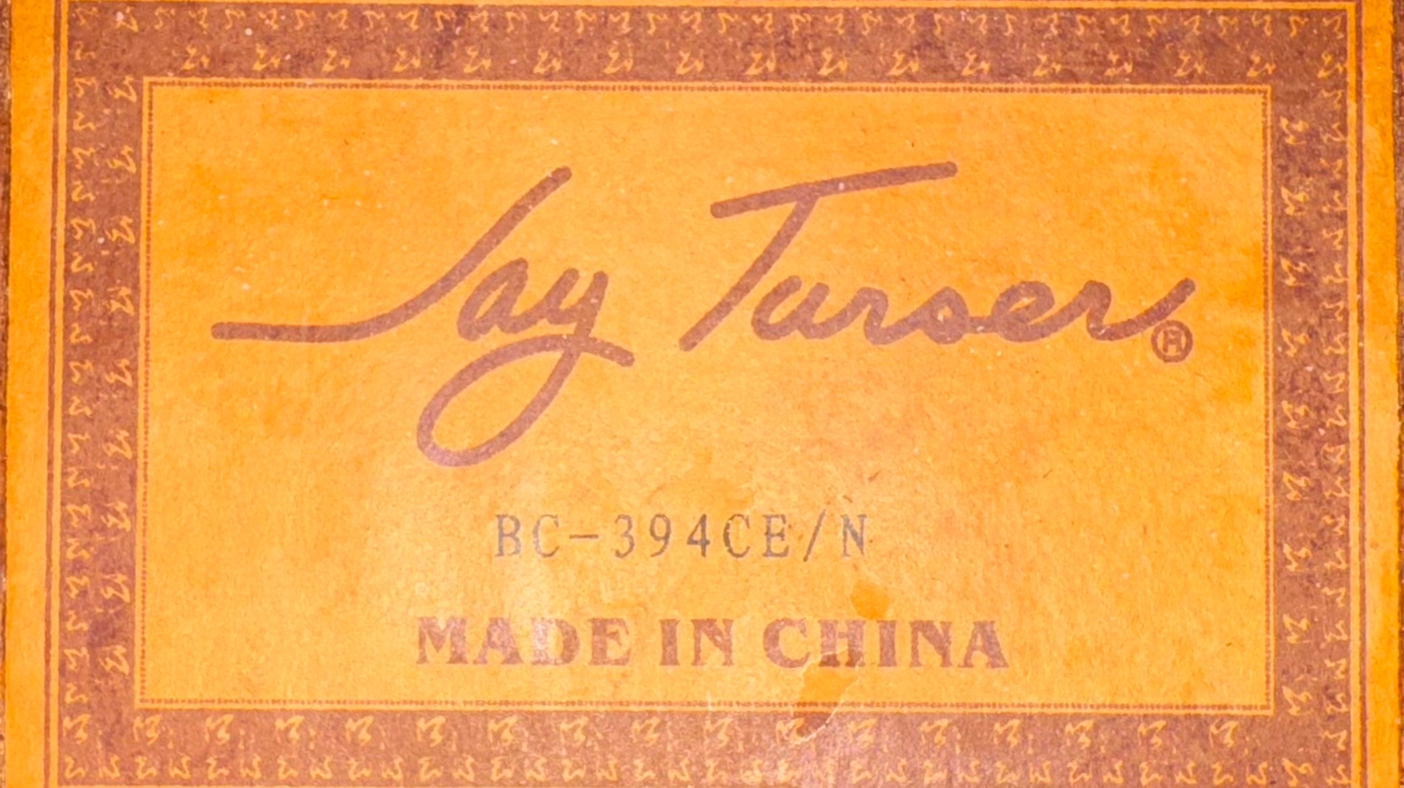 Гитара Jay Turser BC-394CE/N - Музыка из фильма "Возвращение Будулая"