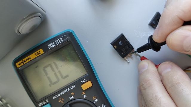 Проверка IGBT сборки мультиметром