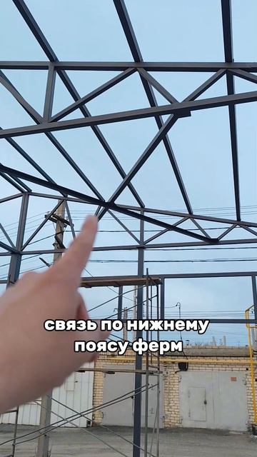 Высокий гараж СТО из сэндвич-панелей с примыканием к дому 15х13. Часть 29.