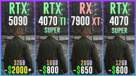 RTX 5090 vs RTX 4070 TI SUPER vs RX 7900 XT vs RTX 4070 SUPER - Tested in 25 Games