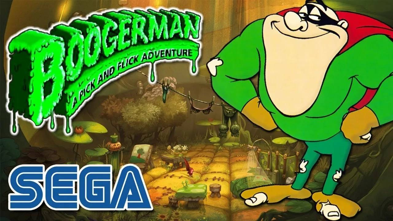 Boogerman Sega Mega Drive