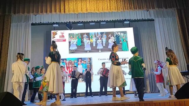 Кайбычның сәнгать мәктәбе укучылары һәм укытучылары «Җиңүле яз җыры» дип исемләнгән концерт куйды