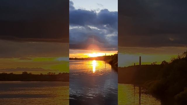 07-05-2025 7 Мая. Закат на Оке.....