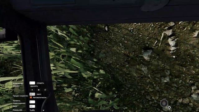 BeamNG.drive авария грузовик протаранил машину