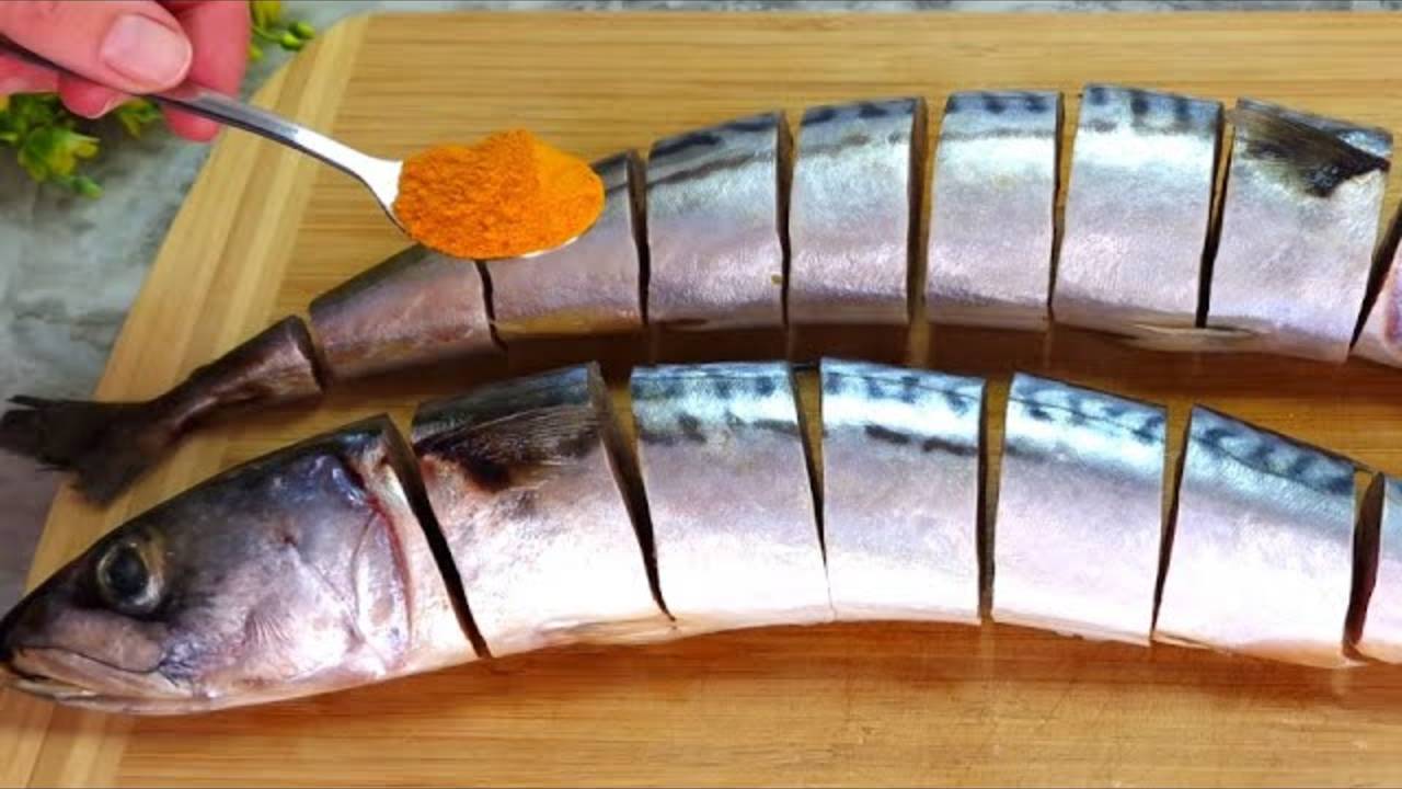 Забудьте про лосося Скумбрия вкуснее! Этому трюку меня научила испанская семья, рецепт рыбы удивил