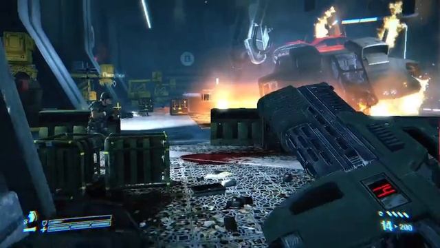 играю в  aliens colonial marines