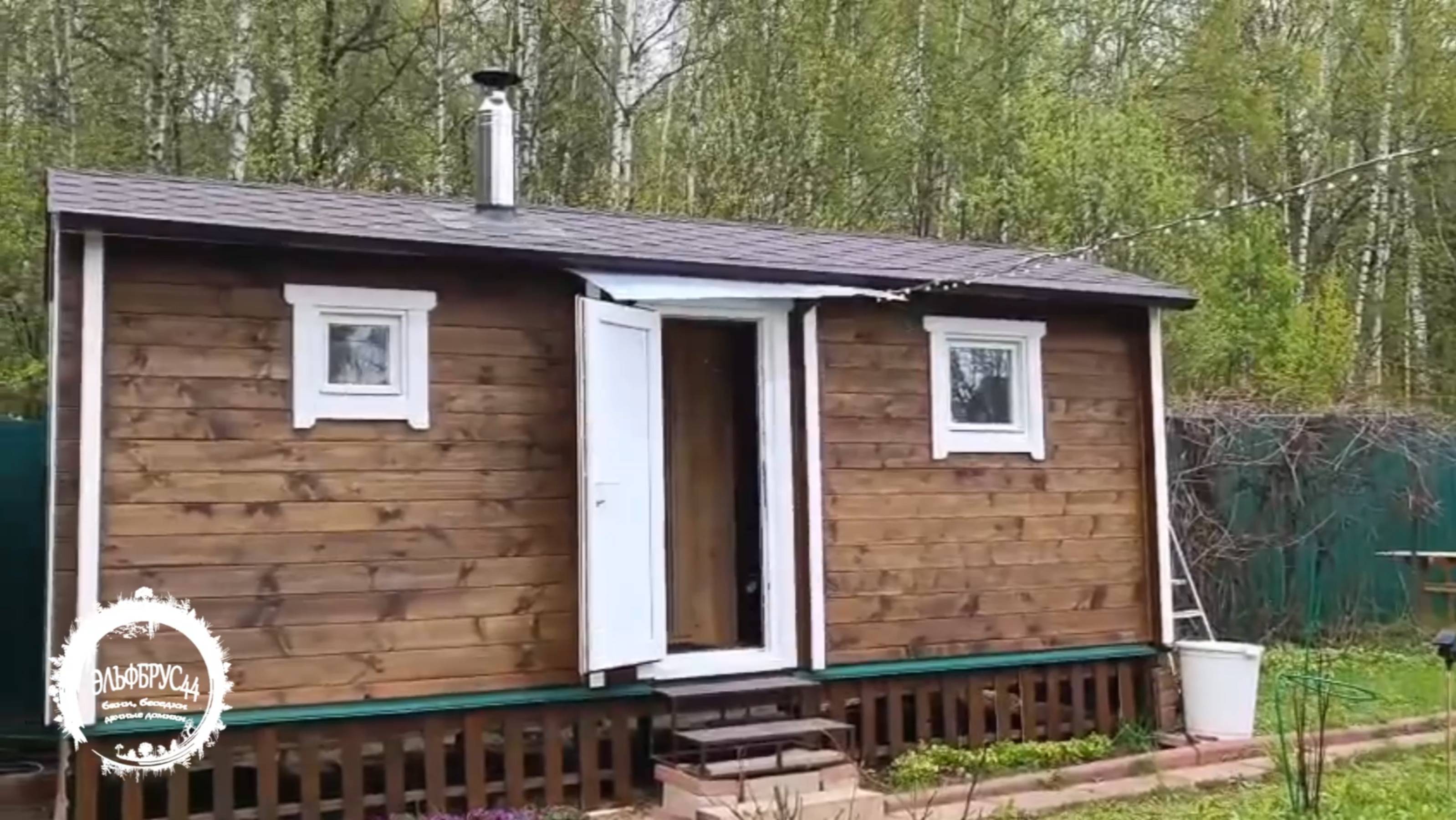 Отзыв о готовой бане собранной на участке