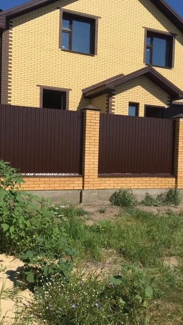 Финиш забора!!! Не плохо получилось!!! 7.08.22
