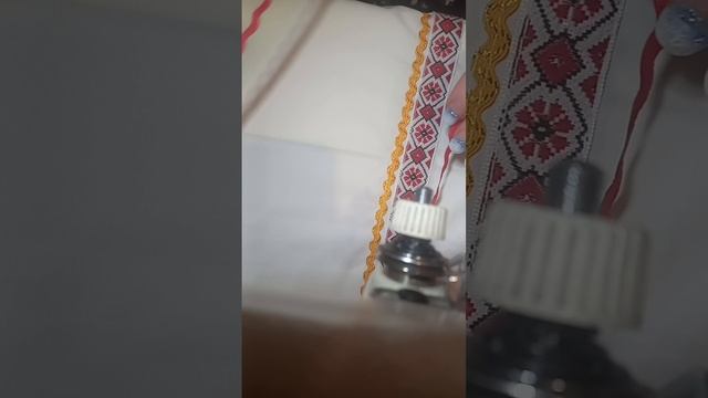 Шью блузку для русского танца🤗  какая красота🤗💯💞 #