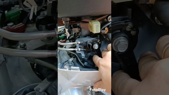 Тест Honda BF90A - запускаем, включаем скорости.