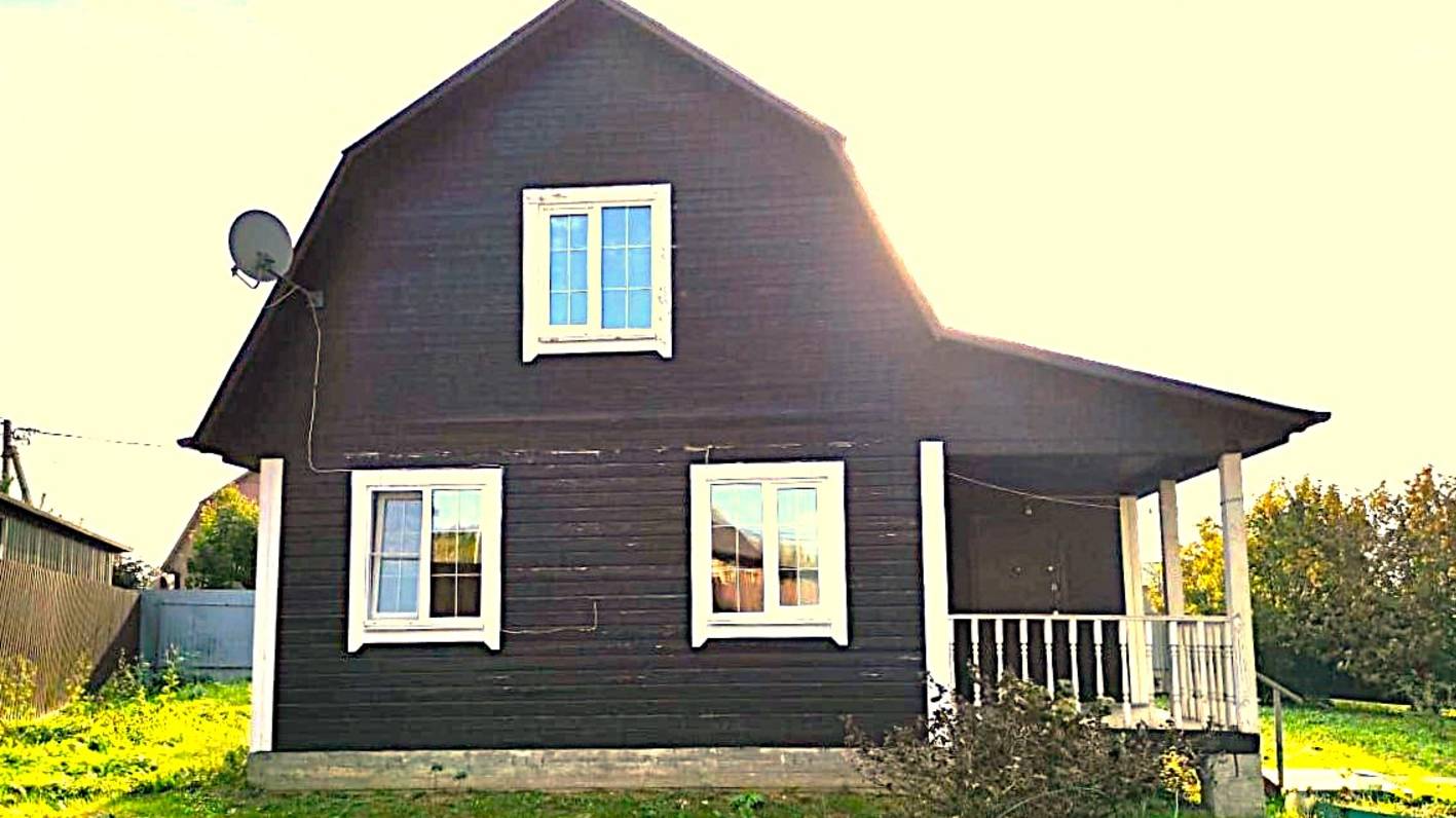 Блазново 100 км от МКАД. ЗИМНИЙ 🏡 двухэтажный ДОМ с террасой ИЗ БРУСА на ЛЕНТОЧНОМ фундаменте 112м2