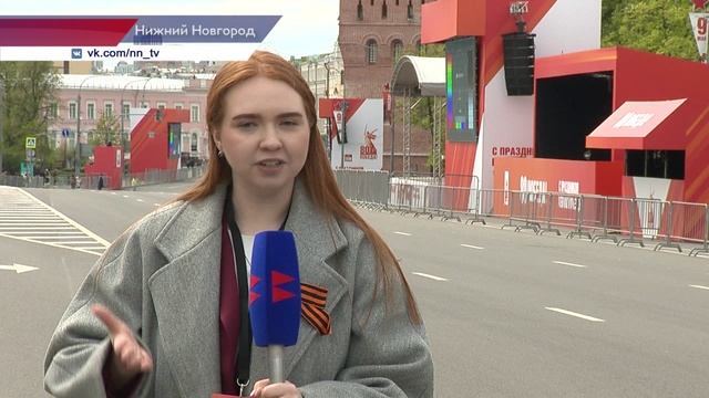 Генеральная репетиция парада Победы прошла в Нижнем Новгороде