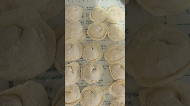 Домашние пельмени. Очень вкусные!