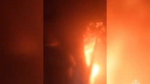 Пожар в бане Посейдон в Калининграде