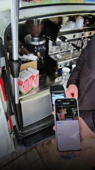 Antarctic wallet оплата кофе