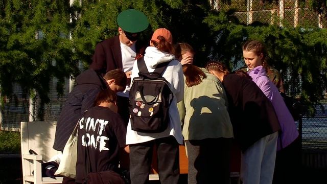 Акция "УлГУ помнит" в университетском городке на Набережной Свияги