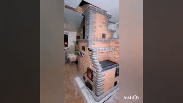 камино-печь: конвекция, плита, духовка, лежанка, обогре