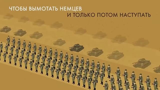 Главные битвы ВОВ за 7 минут