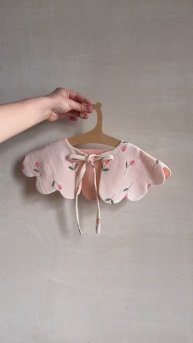 Воротнички цветочки🌸 #воротник #аксессуарыдлядевоче