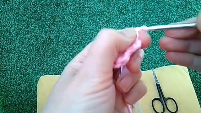 Простой цветок крючком/ Как связать простые цветы/ Crochet flowersVID 20170530 1759361