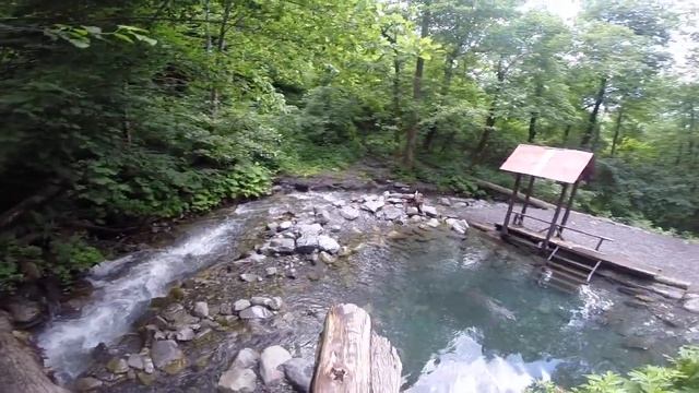 Купель в речке Бешенка