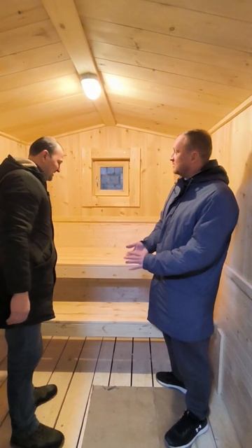 Готовая баня под ключ для дачи. Каркасная технология #?