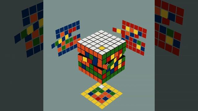 Собираем 6x6x6 смешанным способом
