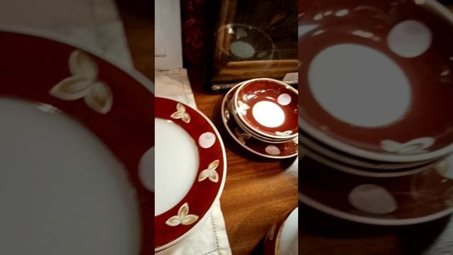 Моя коллекция. Сервиз Слива Вербилки  70-е
