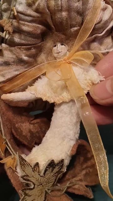 Ёлочная игрушка. Грибочек.    ( шьём сами).