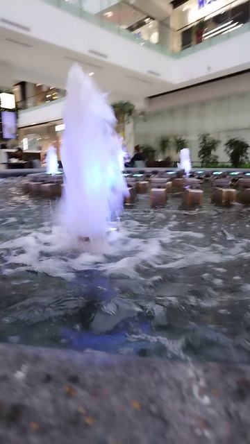 Новогодние фонтаны в Ростове-на-Дону