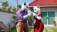 ⚖️🔨The kitten sent its wicked stepmother and heartless father to court for revenge🐱#catshorts#aica