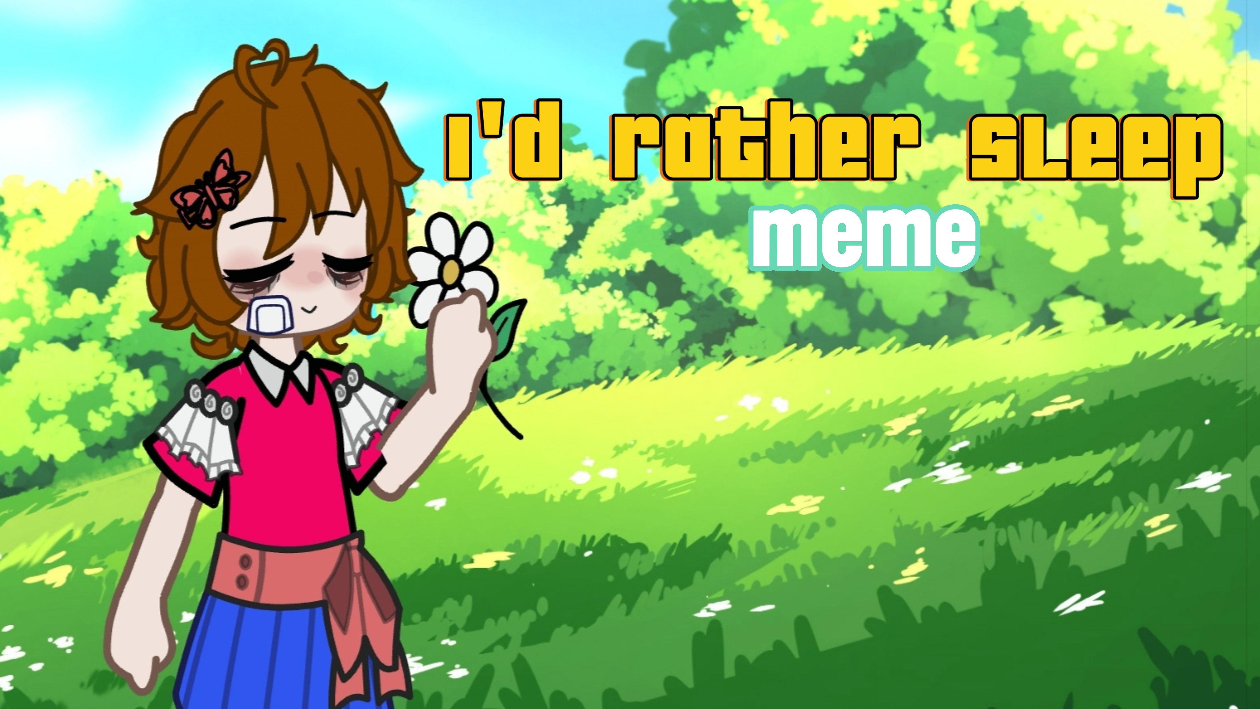 I'd rather sleep|meme|FNAF x GL2