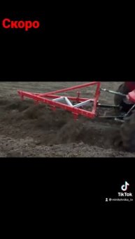Пахота самодельные плуги трактор DongFeng