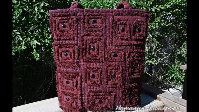 Пицца из ниток и сумки из неё. Или как сшить дизайнерск