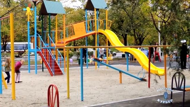 В Измаиле   новая детская площадка