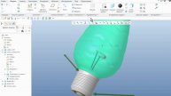 Creo Parametric. Встроенная переменная trajpar. (Часть 3). Модель лампочки (окончание)