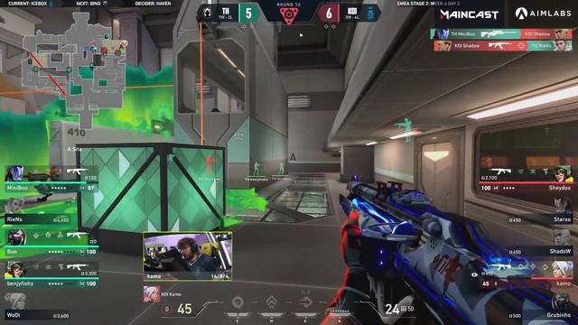 Team Heretics vs KOI | Карта 1 | VALORANT Champions Tour 2024: EMEA Stage 2